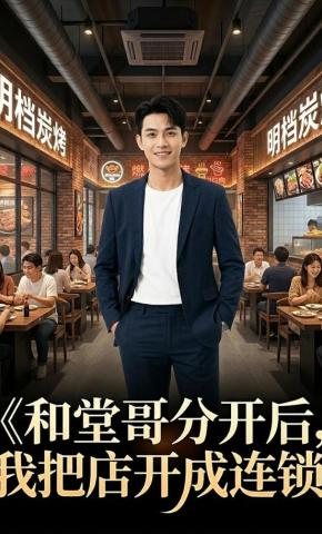 短剧《和堂哥分开后，我把店开成连锁》海报