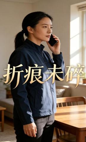 短剧《折痕未碎》海报