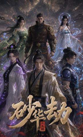 短剧《三生契砂华劫》海报