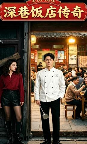 短剧《深巷饭店传奇》海报