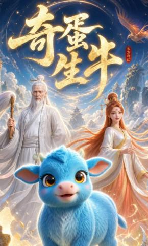 短剧《奇蛋生牛》海报