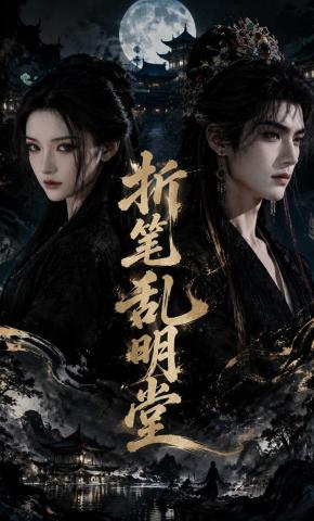短剧《折笔乱明堂》海报