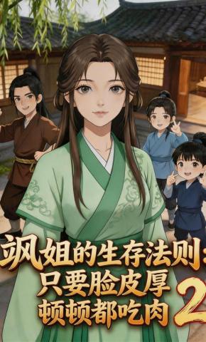 短剧《飒姐的生存法则：只要脸皮厚顿顿都吃肉2》海报