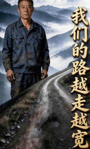 短剧《我们的路越走越宽》海报
