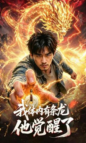 短剧《我体内有条龙，他觉醒了！》海报