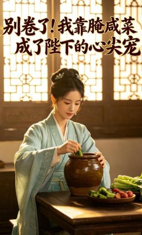 短剧《别卷了！我靠腌咸菜成了陛下的心尖宠》海报