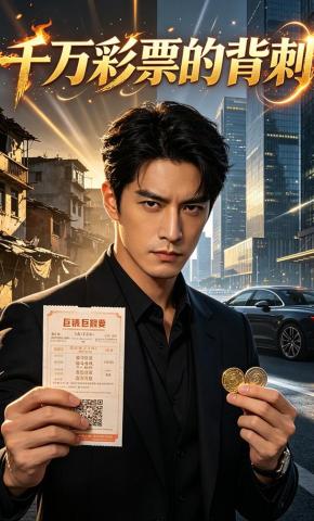 短剧《千万彩票的背刺》海报