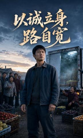 短剧《以诚立身，路自宽！》海报
