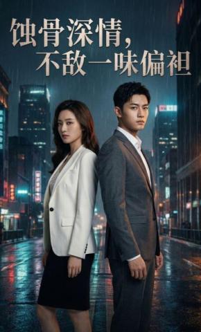 短剧《蚀骨深情，不敌一味偏袒》海报