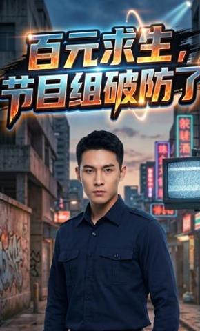 短剧《百元求生，节目组破防了》海报