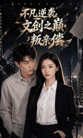 短剧《不凡逆袭文创之巅叛亲偿》海报
