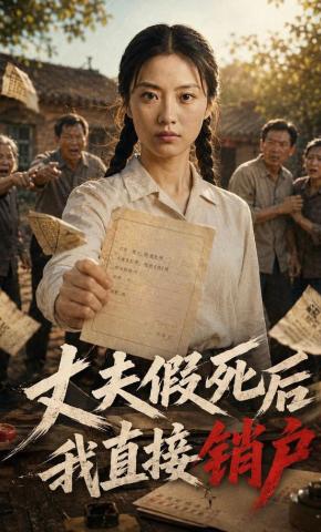 短剧《丈夫假死后我直接销户》海报