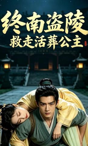 短剧《终南盗陵救走活葬公主》海报