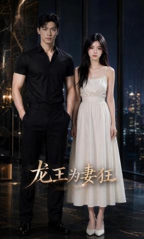 短剧《龙王为妻狂》海报