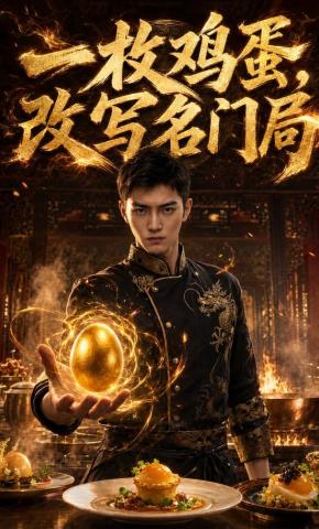短剧《一枚鸡蛋，改写名门局》海报
