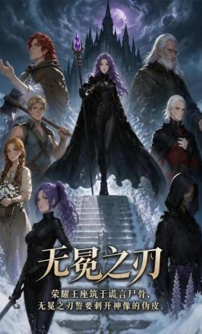 短剧《无冕之刃》海报