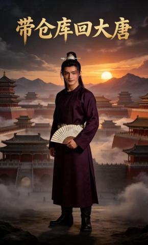 短剧《带仓库回大唐》海报