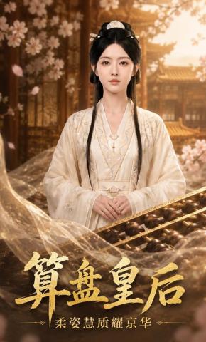 短剧《算盘皇后，柔姿慧质耀京华》海报