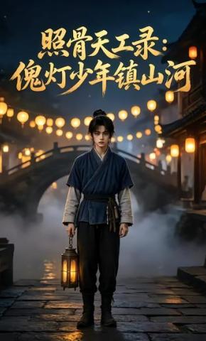 短剧《照骨天工录：傀灯少年镇山河》海报