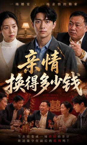 短剧《亲情换得多少钱》海报