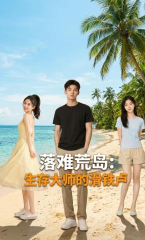 短剧《落难荒岛：生存大师的滑铁卢》海报