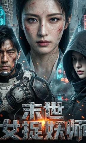 短剧《末日女捉妖师》海报