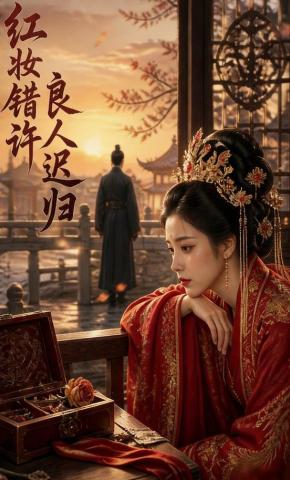 短剧《红妆错许，良人迟归》海报