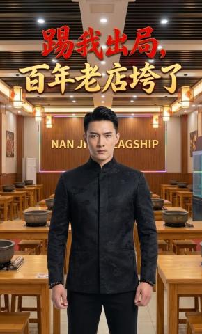 短剧《踢我出局，百年老店垮了》海报