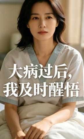 短剧《大病过后，我及时醒悟》海报