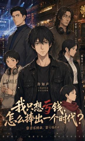 短剧《我只想亏钱，怎么捧出一个时代？》海报