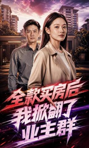 短剧《全款买房后，我掀翻了业主群》海报