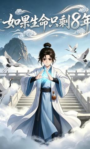 短剧《如果生命只剩8年》海报