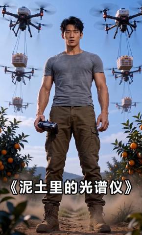 短剧《泥土里的光谱仪》海报
