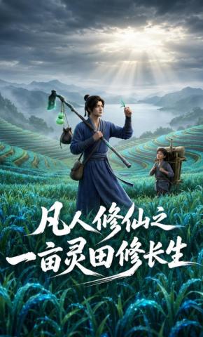 短剧《凡人修仙之一亩灵田修长生》海报