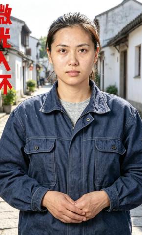 短剧《微光入怀》海报