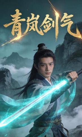短剧《青岚剑气》海报