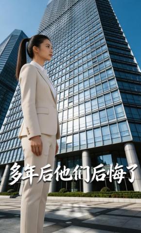 短剧《多年后他们后悔了》海报