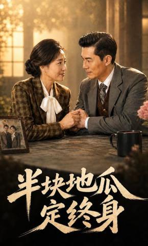 短剧《半块地瓜定终身》海报