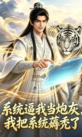 短剧《系统逼我当炮灰，我把系统薅秃了》海报
