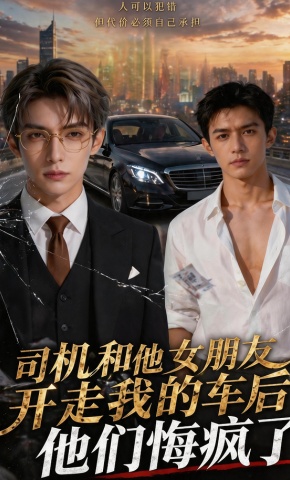 短剧《司机和他女朋友开走我的车后，他们悔疯了》海报