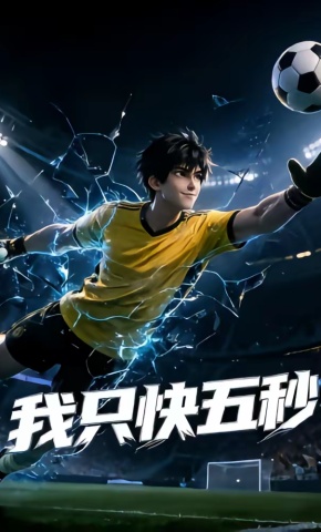 短剧《我只快五秒》海报