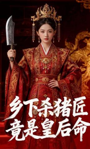 短剧《乡下杀猪匠竟是皇后命》海报