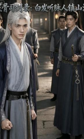 短剧《照骨司剑录：白发听脉人镇山河》海报
