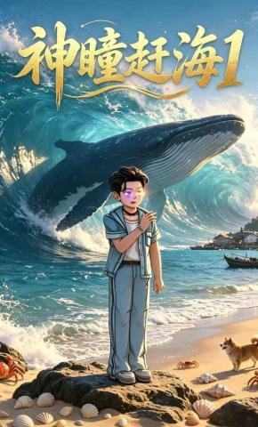 短剧《神瞳赶海1》海报