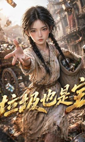 短剧《垃圾也是宝》海报