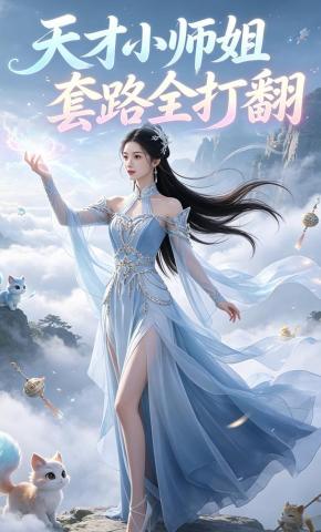 短剧《天才小师姐套路全打翻》海报