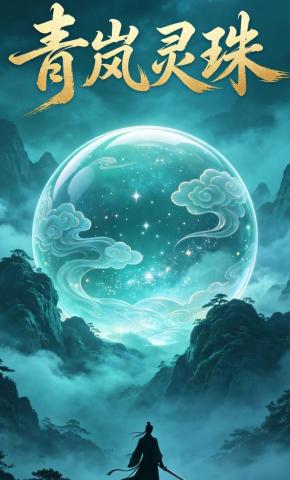 短剧《青岚灵珠》海报