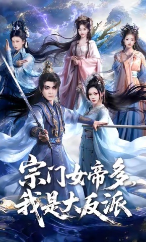 短剧《宗门女帝多，我是大反派》海报
