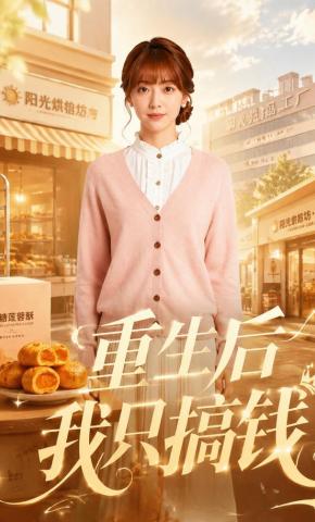 短剧《重生后我只搞钱》海报