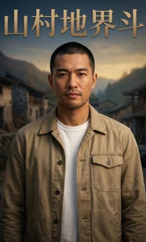短剧《山村地界斗》海报